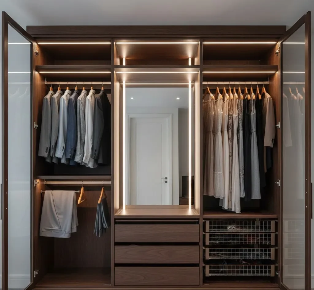 His-Hers Wardrobes